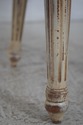 74415: French Louis XV Cane Back Painted Vanity St
