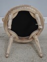 74415: French Louis XV Cane Back Painted Vanity St
