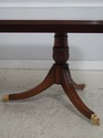 L74348: Quality Flame Mahogany Double Pedestal Din