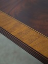 L74348: Quality Flame Mahogany Double Pedestal Din