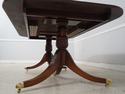 L74348: Quality Flame Mahogany Double Pedestal Din