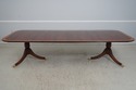 L74348: Quality Flame Mahogany Double Pedestal Din