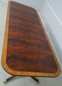 L74348: Quality Flame Mahogany Double Pedestal Din