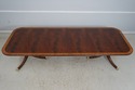 L74348: Quality Flame Mahogany Double Pedestal Din