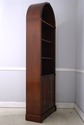 74410: BAKER Mahogany Dome Top Open Bookcase