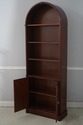 74410: BAKER Mahogany Dome Top Open Bookcase