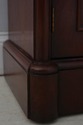 74410: BAKER Mahogany Dome Top Open Bookcase