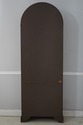 74410: BAKER Mahogany Dome Top Open Bookcase