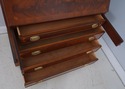 74408: HEKMAN Flame Mahogany Secretary Desk