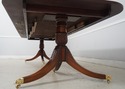 L74348: Quality Flame Mahogany Double Pedestal Din
