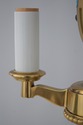 F74454: STIFFEL Brass 4 Light Floor Lamp Torcherie