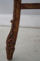 L74418: Carved French Style Round Pedestal Table