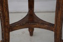 L74418: Carved French Style Round Pedestal Table