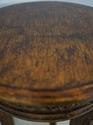 L74418: Carved French Style Round Pedestal Table