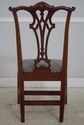 L74379: Set of 8 HENREDON Chippendale Mahogany Din