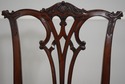 L74379: Set of 8 HENREDON Chippendale Mahogany Din