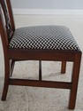 L74379: Set of 8 HENREDON Chippendale Mahogany Din