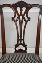 L74379: Set of 8 HENREDON Chippendale Mahogany Din