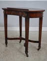 L74386: THEODORE ALEXANDER Kidney Mahogany Desk