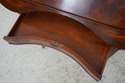 L74386: THEODORE ALEXANDER Kidney Mahogany Desk