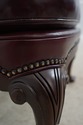 74465: HANCOCK & MOORE Leather Wing Chair & Ottoma