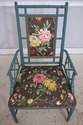 74461: BEACON HILL Bamboo Form Chair & Ottoman