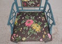 74461: BEACON HILL Bamboo Form Chair & Ottoman