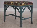 74461: BEACON HILL Bamboo Form Chair & Ottoman