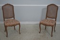 L74462: Set of 8 French Louis XV Style Cane Back D