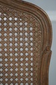 L74462: Set of 8 French Louis XV Style Cane Back D