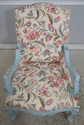L74463: Pair of French Provincial Blue Frame Open 