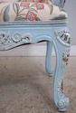 L74463: Pair of French Provincial Blue Frame Open 