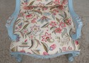 L74463: Pair of French Provincial Blue Frame Open 