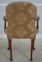 L74466: Pair Of SOUTHWOOD Damask Upholstered Open 