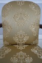 L74466: Pair Of SOUTHWOOD Damask Upholstered Open 