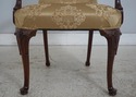 L74466: Pair Of SOUTHWOOD Damask Upholstered Open 