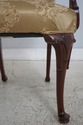 L74466: Pair Of SOUTHWOOD Damask Upholstered Open 