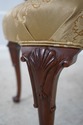 L74466: Pair Of SOUTHWOOD Damask Upholstered Open 