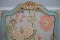 74464: Pair Of French Louis XV Style Fauteuil Armc