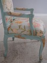 74464: Pair Of French Louis XV Style Fauteuil Armc