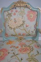74464: Pair Of French Louis XV Style Fauteuil Armc