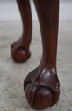 74430: KITTINGER Chippendale Claw Foot Mahogany Ot