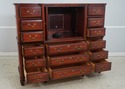 74382: DURHAM Cherry Armoire Chifferobe TV Unit
