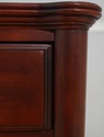 74381: Pair Of DURHAM Cherry 3 Drawer Nightstands