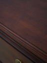 74381: Pair Of DURHAM Cherry 3 Drawer Nightstands