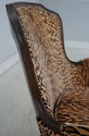 74449: Pair Of Cheetah Print Louis XVI Style Berge