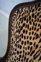 74449: Pair Of Cheetah Print Louis XVI Style Berge