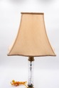 ***WHITE F69606: Pair Of Neoclassical Column Cryst