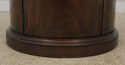 L55993EC: EJ VICTOR Round Mahogany Lamp Table Cabi