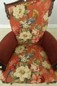 56809EC: Pair French Style Fireside Parlor Chairs 